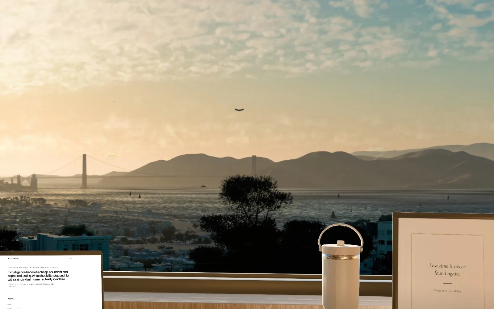 The view through the window: the live 3D